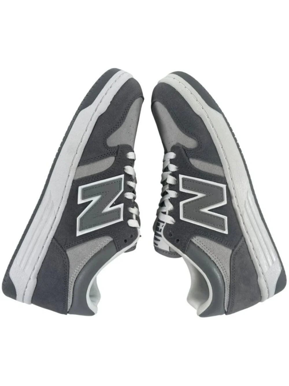 New Balance 480 Court Shoes Grey Suede Leather Casual Men's Sz 6/Wmn's 7.5 NEW